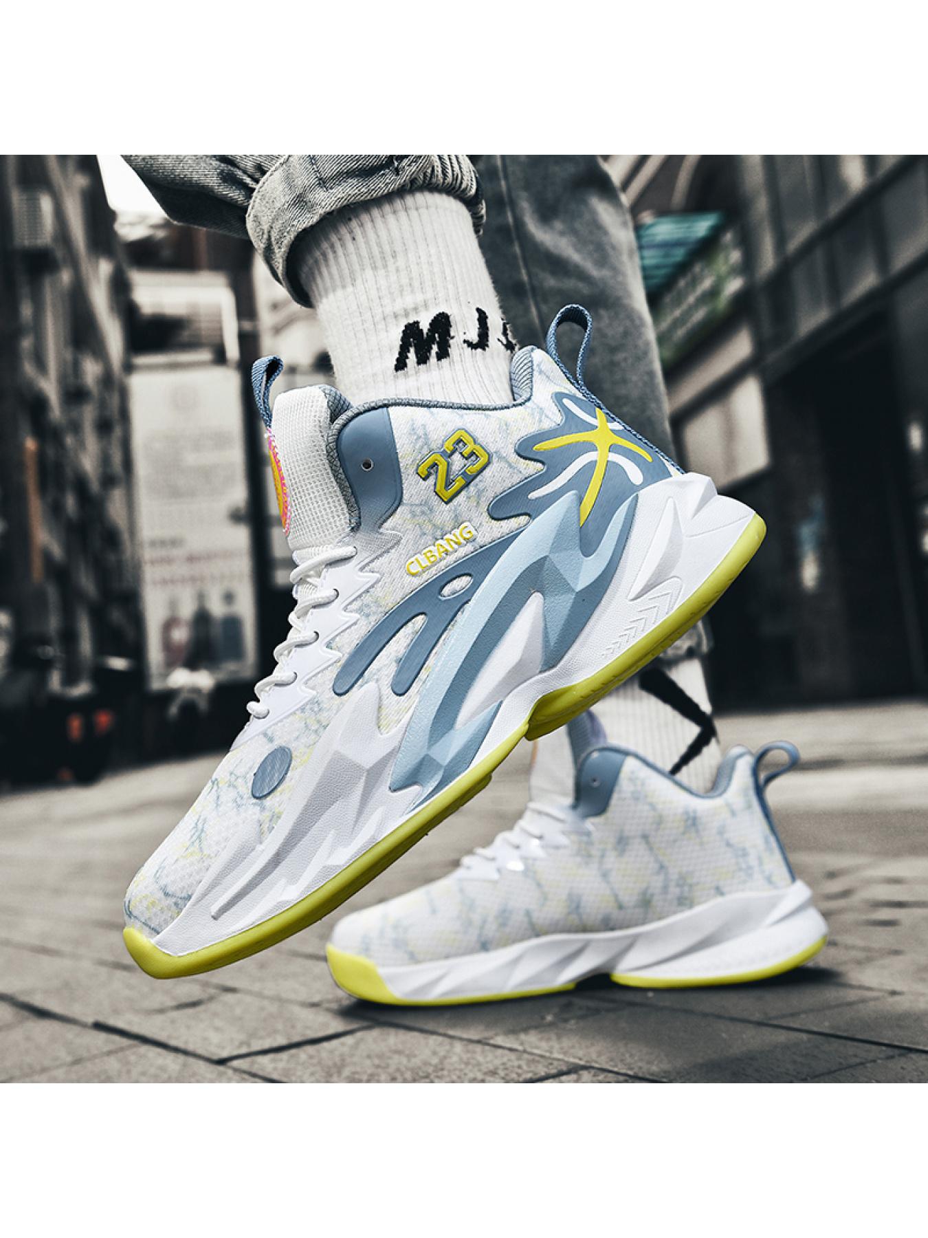 Women's basketball shoes and sports shoes, with a lightweight upper that is breathable and tough to wrap around, a wrap around support structure that stabilizes the ankle, suitable for daily outdoor leisure, running, basketball, and other scenarios