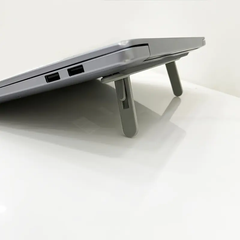 Adjustable And Foldable Laptop Stand, Keyboard Stand, Tablet Stand, Heat Dissipation Design, Adjustable Height, Improved Viewing Angle, Lightweight Material, Suitable for Home, Office, Dormitory, Car Travel | Holiday Gift
