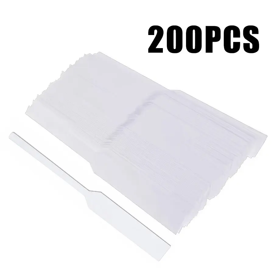 200pcs/pack Minimalist Portable Perfume Test Strips, Scent Testing Paper for Boutique and Flower Shop, Elegant Simple Design, Lightweight Sampling Tool