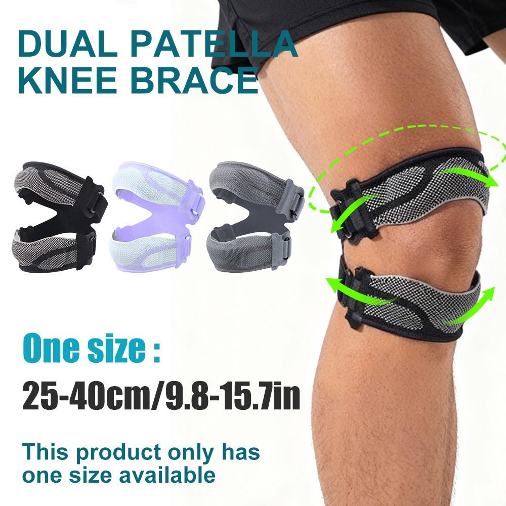 1PCS Knee Brace for Running & Basketball - Adjustable Compression Support with Patella Strap, Sports Knee Pads