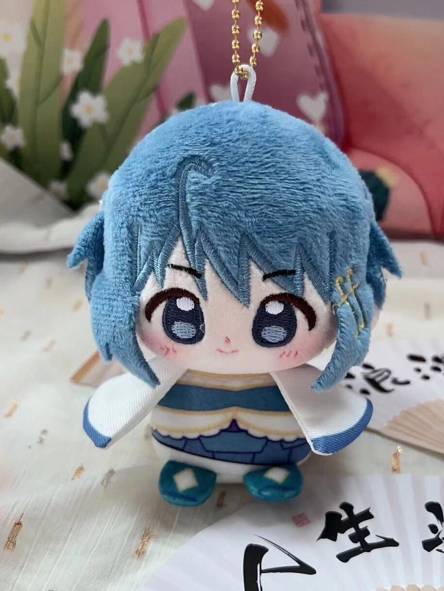 12cm Puella Magi Madoka Magica Plush Sakura Kyoko Kaname Madoka Tomoe Mami Cartoon Anime Figure Stuffed Doll Backpack Pendant
