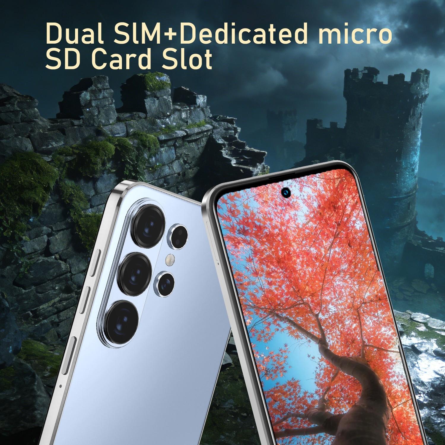 TOBLU-S26 Pro Fashion Smartphone, 6.56 Inch HD Screen, 3+32GB RAM, 3100mah Battery, Dual Sim, Expandable Memory, Android 12 System