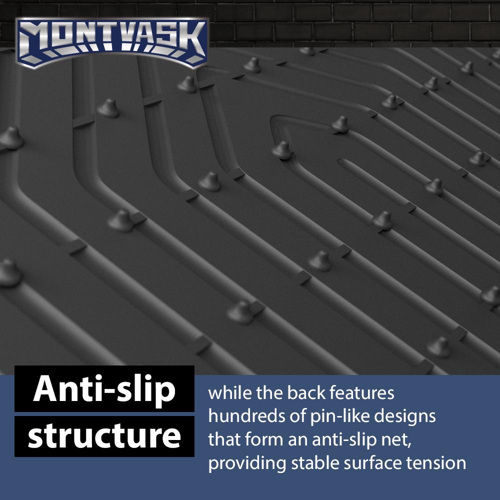 CROSSDESIGN TPE Floor Mats Liners All Weather Waterproof Durable Floor Mats Fit For 2014-2023 Toyota 4Runner Lexus GX460 Car Accessories Floor mats