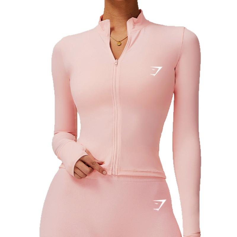 Zip Up Long Sleeve Workout Jacket, Breathable Naked Feeling Yoga Top, Quick Dry Slim Fit Running Sports Jacket