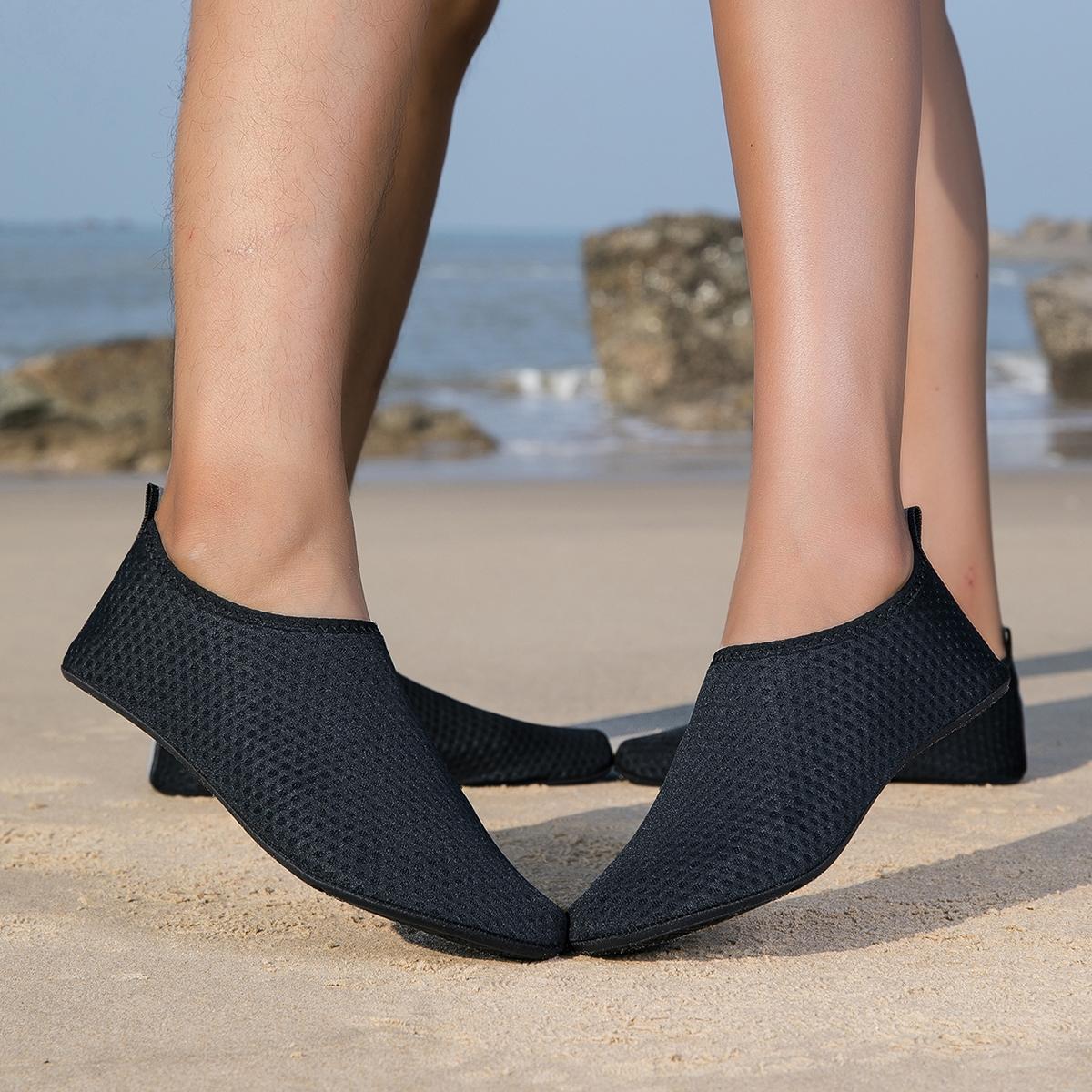 2026 Spring Summer Couples' Slip-On Yoga Water Shoes, Foldable Design, Lightweight Breathable Quick-Dry, Men's Beach Shoes, Comfortable