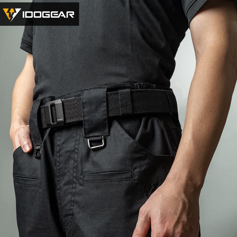 IDOGEAR 1.5" Ratchet Nylon Sport Belts Quick Adjustment Buckle CCW Belts 3430