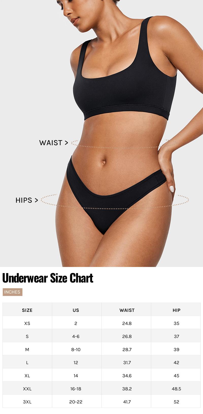 Cozy High Waisted Thongs 3 Pack