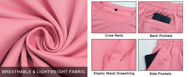 GINGTTO Men's Tracksuits 2 Piece Fashion Summer Athletic Jogging Short Sets Outfits