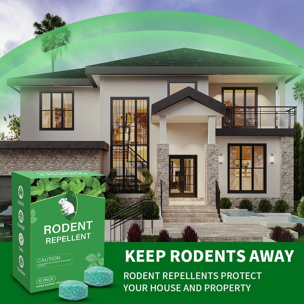 Natural Peppermint Repellent Balls • BUY 1 GET 1 FREE Popular Natural Rodent Repellent Balls! Infused with peppermint and lemon oil, these balls effectively deter squirrels, rats, spiders,