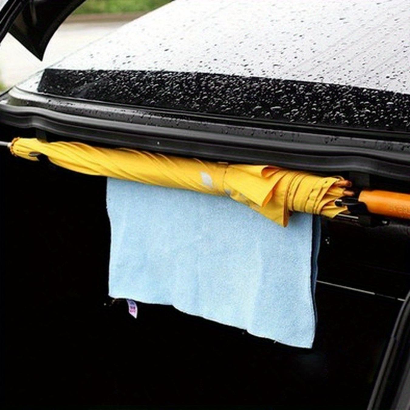 2pcs Car interior hook, car seat, rear trunk, fishing rod, umbrella, towel holder, multifunctional car storage rack