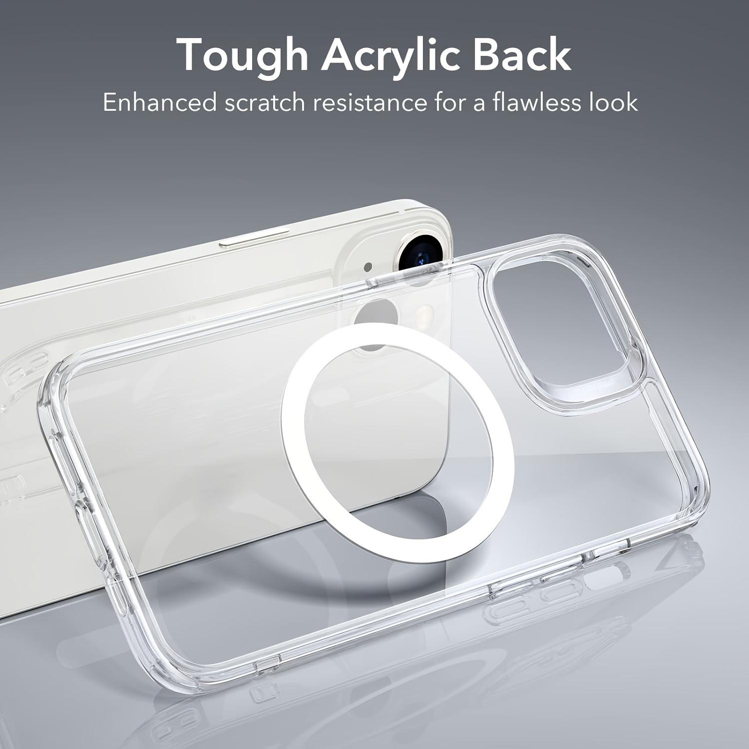 For iPhone Cases, Magnetic Protective Cases, Shockproof All-Around Protection, Transparent Magnetic Phone Cases, Suitable for iPhone 17 Air 16 Pro Max, 16 Pro, 15, 14, 13, 12, And 11, XS Max, XR, 7, 8, SE2, SE3