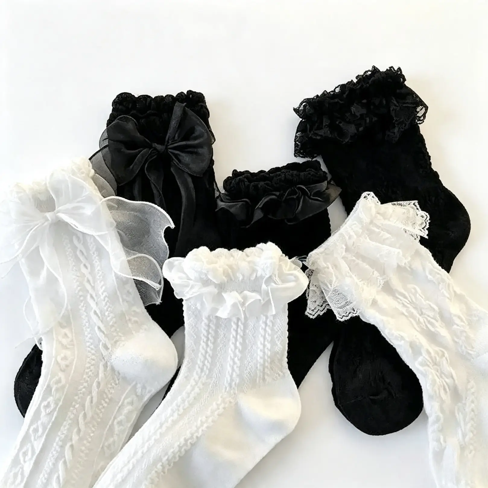 Black and White