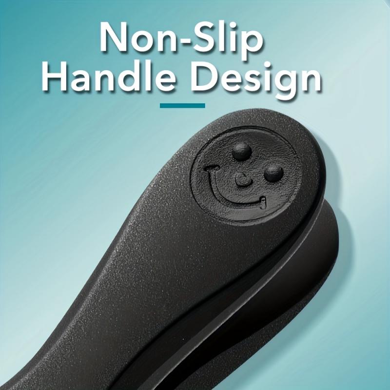 2-piece set of splash proof large opening nail clippers, designed with a slanted mouth specifically for toenails, paired with nail files for a cleaner and more worry free trimming of thick and embedded nails