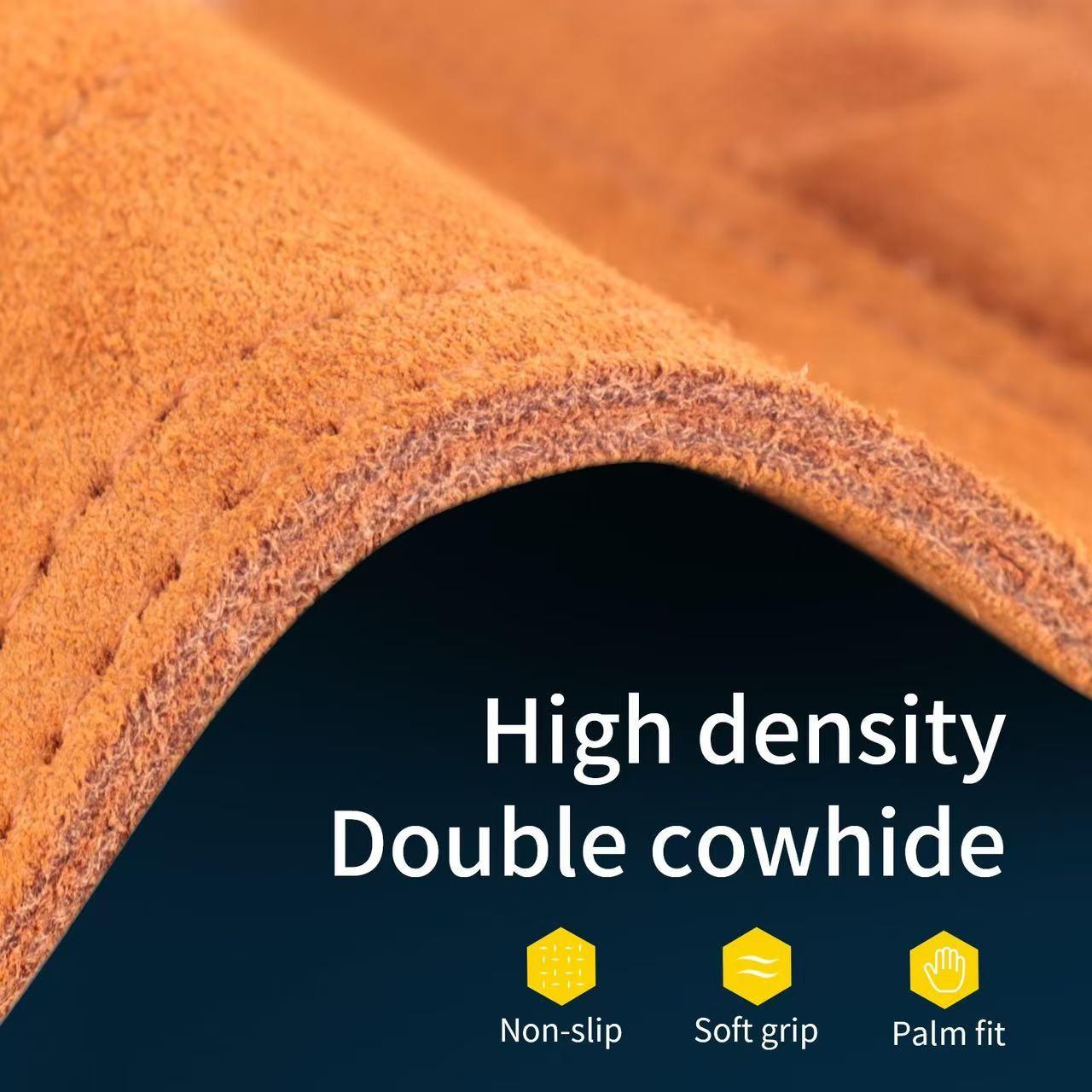 Leather Palm Protector for Fitness, Anti-Slip Durable Wrist Support, Weightlifting Grip Strap, Cross-Border Gym Aid Band