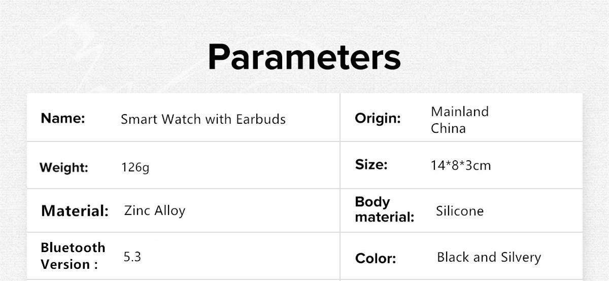 Multi-function Sports Bluetooth Wireless headset Watch 2-in-1 for Easy riding and driving Answering phones and listening to music car electronics accessories New Wearable Watch Wireless 5.3 Smart Screen Watch Built-in headphones christmas gifts