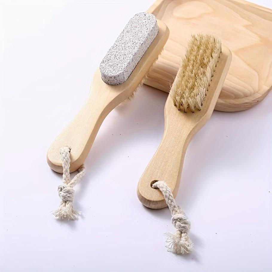 Foot File Dead Skin Remover Brush, Washable Multi-Functional Foot Exfoliator, Heel Scrubber Tool, Anti-Irritation Callus Remover