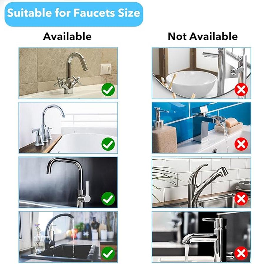 Multifunctional Easy Quick Connect Shower Head, Home Bathroom Spray Nozzle, Pet Bathing Multi-Purpose Sprinkler, Durable & Convenient Design, Shower Head Replacement