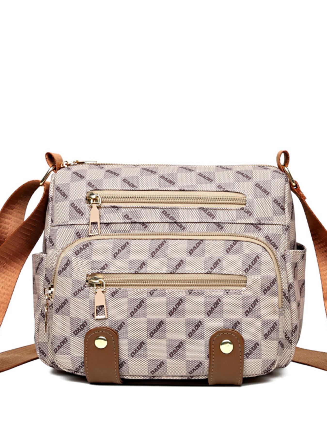 Women's Fashion Crossbody Bag, Large Capacity, Trendy Square Backpack, High Aesthetic Value, Unique Strap Design, Latest Style