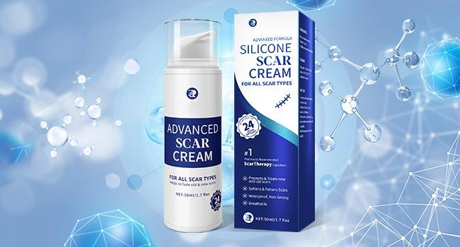 Scar Cream Gel, Advanced Silicone Scar Gel, Professional Scar Removal Cream for Surgical Scars, Stretch Mark, Keloid Bump, C-Section, Old and New Scars 1.7 oz(50g) Treatment Remedies Skin Tightening Oil Healthcare Therapeutic