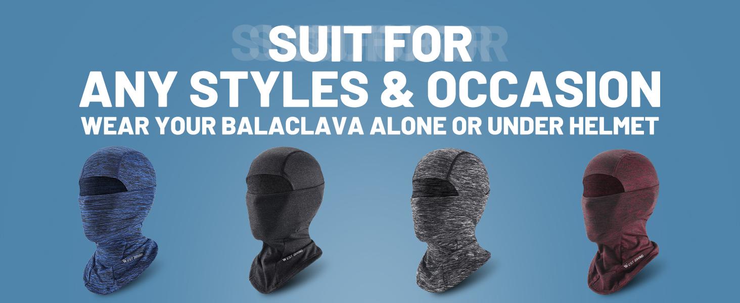 Balaclava Ski Mask Warm Face Mask for Cold Weather Lightweight Windproof Thermal Winter Scarf Face Mask Men Women