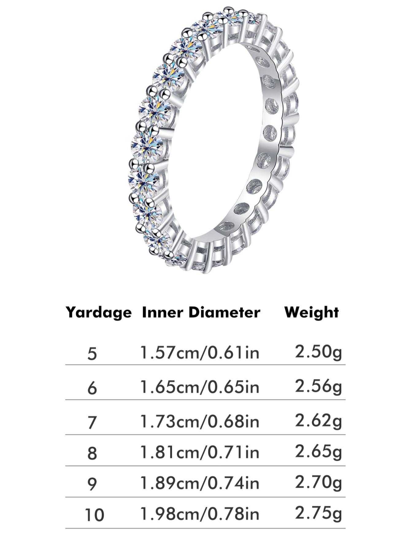 S925 Sterling Silver Fashion Artificial Zirconia Ring, Stackable Ring, Fashion Jewelry for Party, Daily Clothing Decor, Trendy All-match & Exquisite Jewelry for Birthday Gift