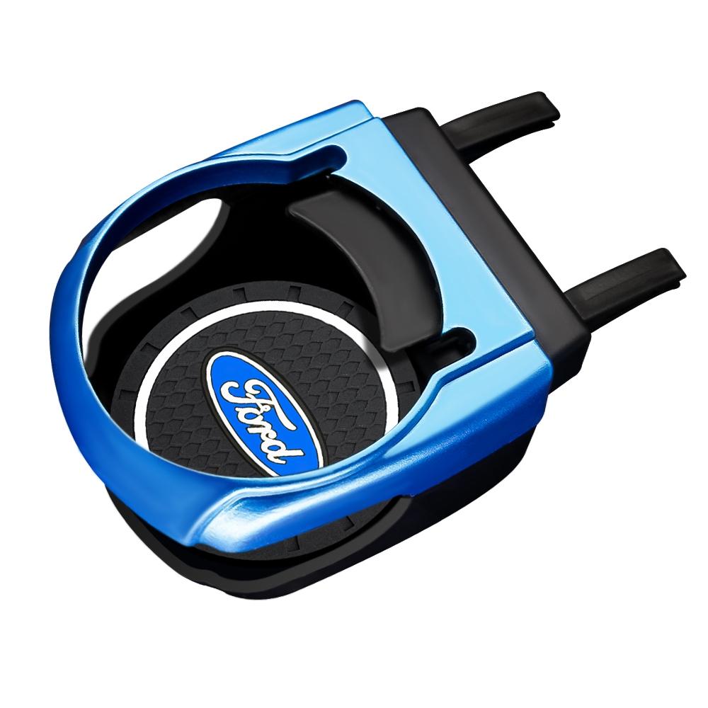 Multifunctional Car Cup Holder with Anti-Shake Design, Stable Storage for Milk Tea Drinks, Fits Ford Focus Fiesta Ranger Mondeo Mustang