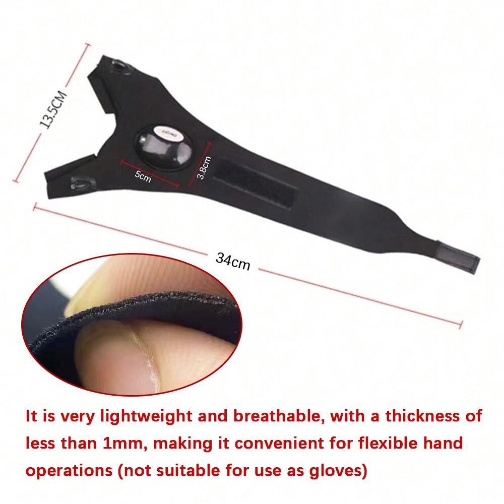 LED glove flashlight, luminous fishing gloves, emergency maintenance lighting gloves finger lights