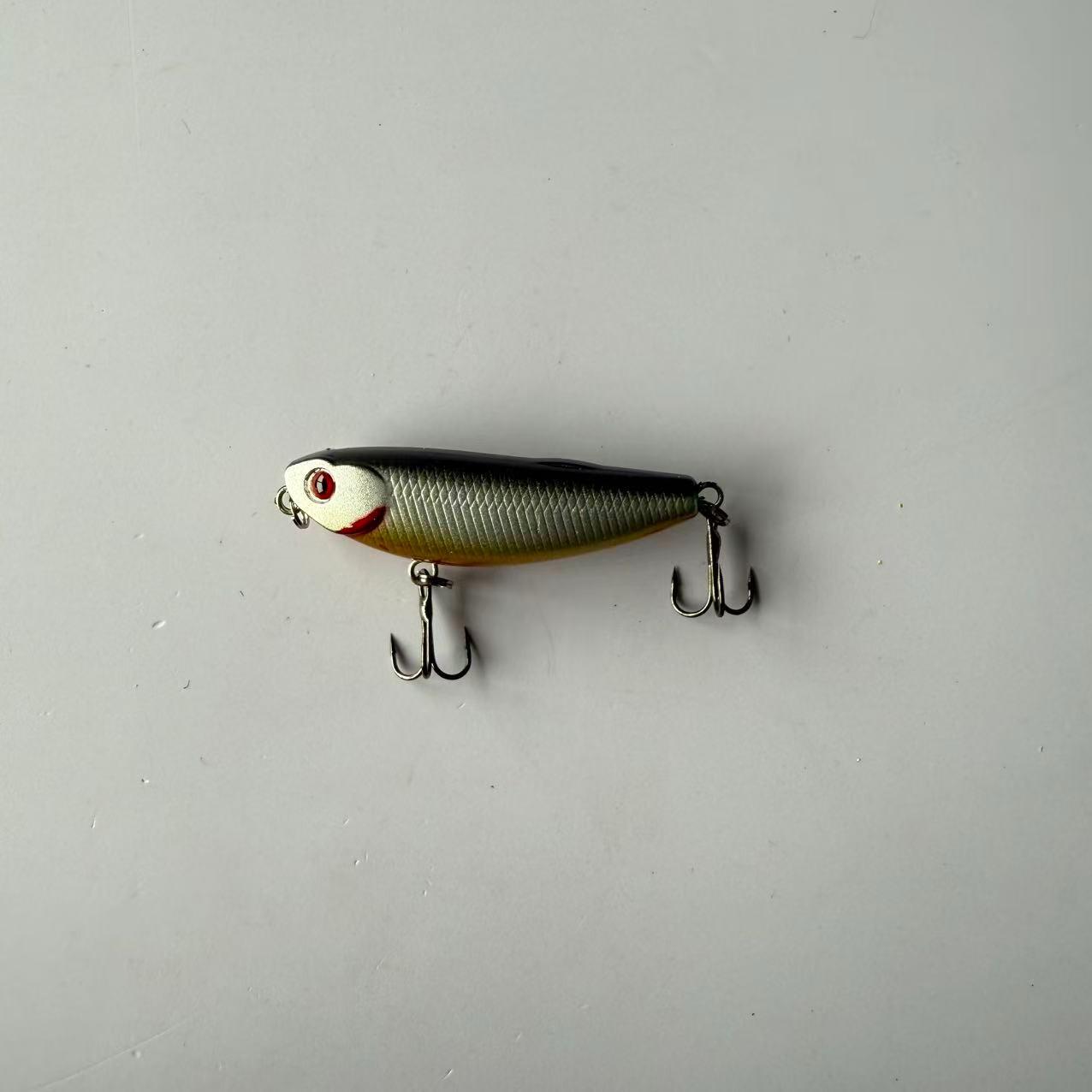 Large brand replica, popular, 1pcs, Luya bait floating water pencil words dog horse mouth trout Luo Fei white bait special kill, suitable for freshwater and seawater fishing accessories fishing gear supplies