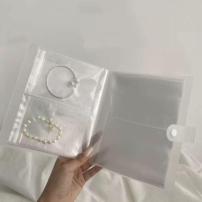 Nail Sticker Storage Book, 1 Count 80/120/160 Slot Nail Art Sticker Collection Book, Nail Tool Organizer Display Notebook