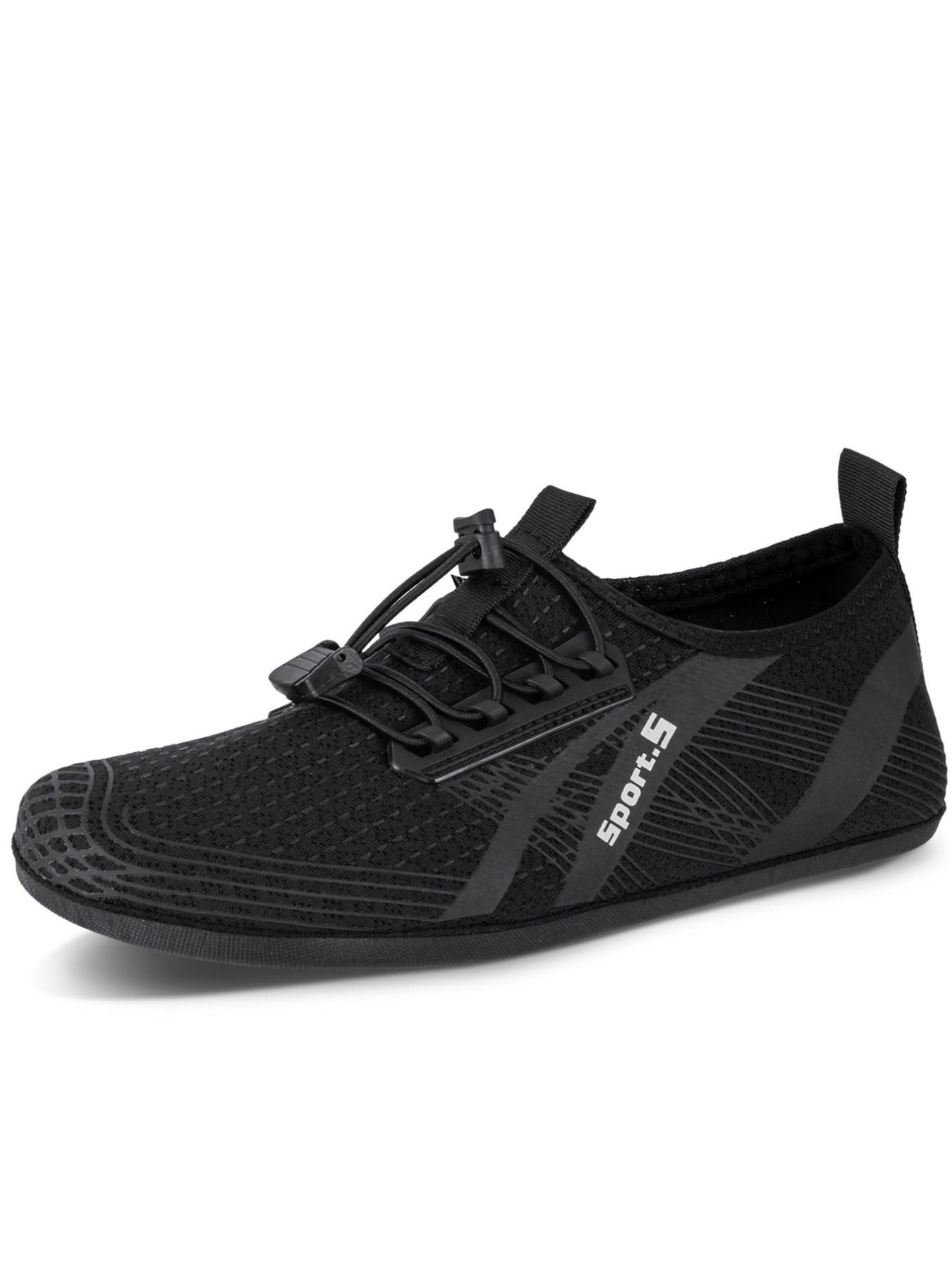 Men's Dive Shoes, Water Sports Sandals, Beach Swimming Footwear, Gym Dance Surfing Snorkeling Shoes, Comfortable and Durable