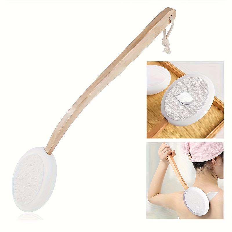 Multi-functional lotion and sunscreen applicator | Long handle, perfect for body cleansing and showering.