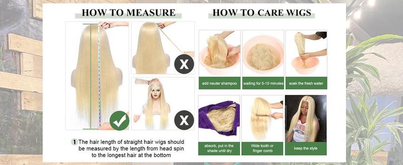 GK 13x6 613 Blonde Lace Front Wig Human Hair Straight Wig Human Hair  613 Lace Frontal Wigs Human Hair Pre Plucked with Baby Hair Blonde Lace Front Wigs Human Hair 180 density for Women