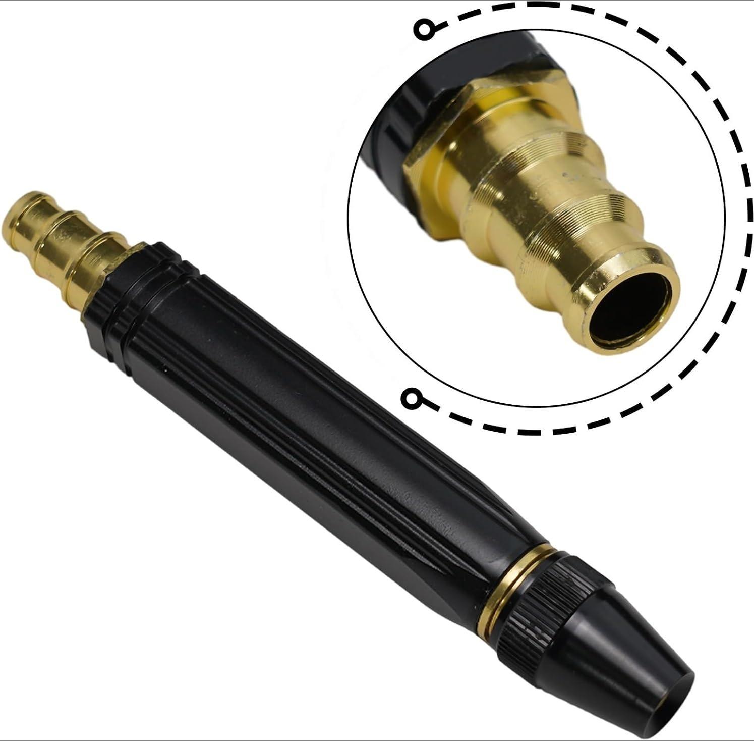 Adjustable High Pressure Garden Hose Nozzle, Multifunctional Water Spray Gun for Watering, Car Wash, Window Cleaning & Outdoor Use