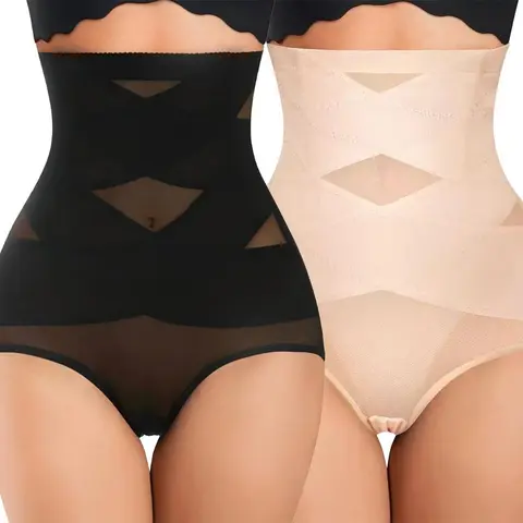 Womens Body Shaper Tummy Control Panties  High Waist Trainer Shapewear Butt Lifting Panties Flat Stomach Underwear Essential Shorts