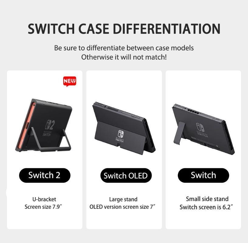 Ins Style Original Switch Protective Cover Cute Bear Oled Controller Cover Can Be Inserted Dock for Nintendo Switch Joy-Con