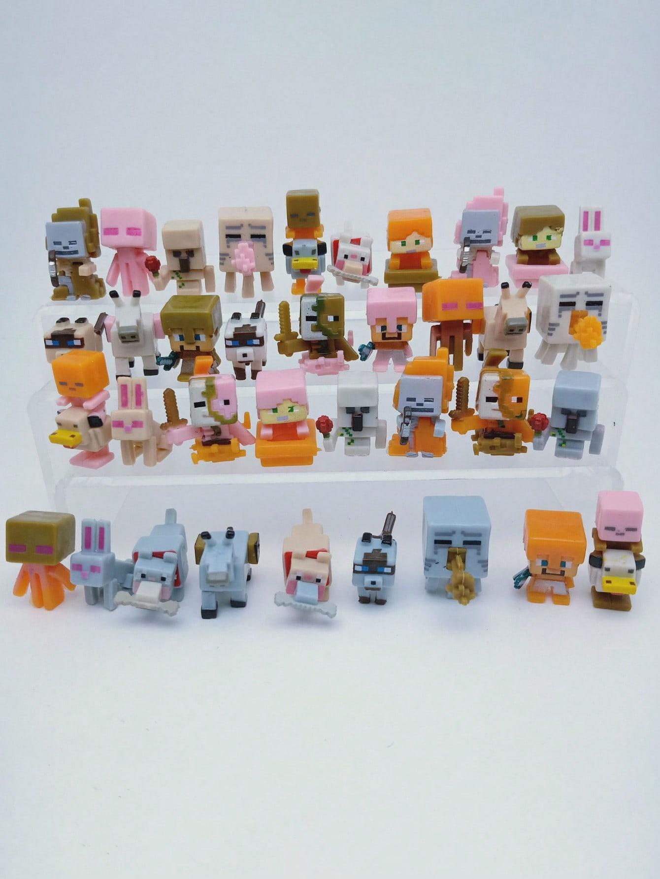 Pixel Block Electronic Game Figurines, Room Decorations, Display Cabinet Ornaments, Birthday Party Gifts, Holiday Presents