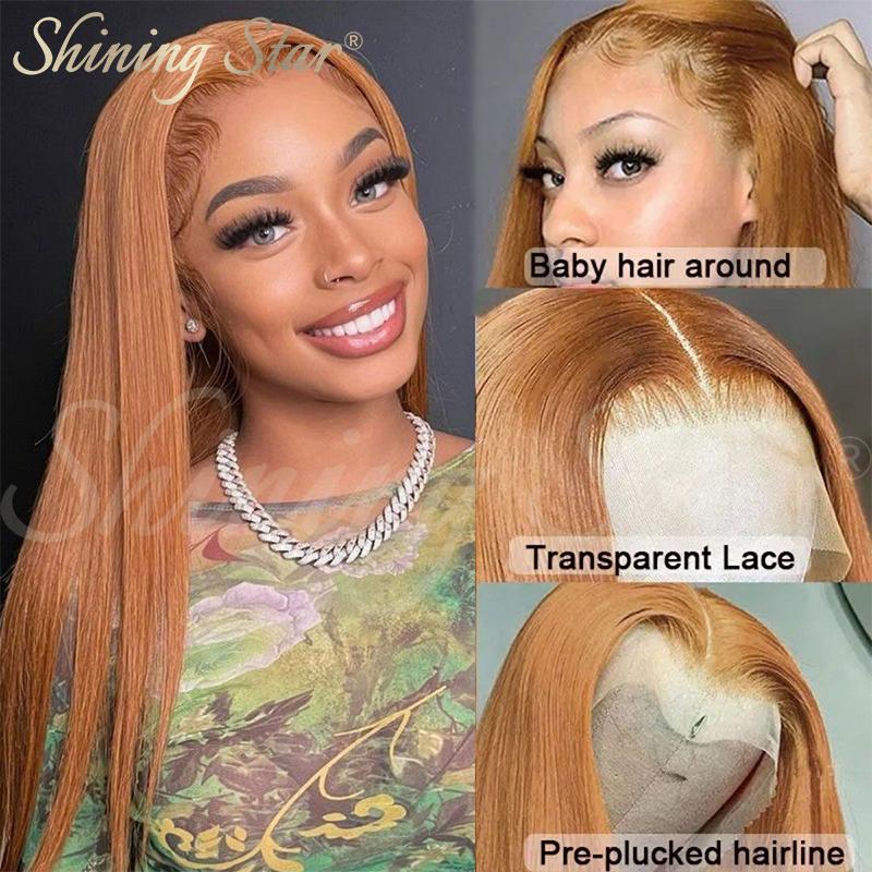 Peruvian Straight Hair Burgundy Lace Front Wig Human Hair Wigs for Women 99J Red Blonde Colored Wigs 180% Density 13*4 Human Hair Deep Part Wig on Sale