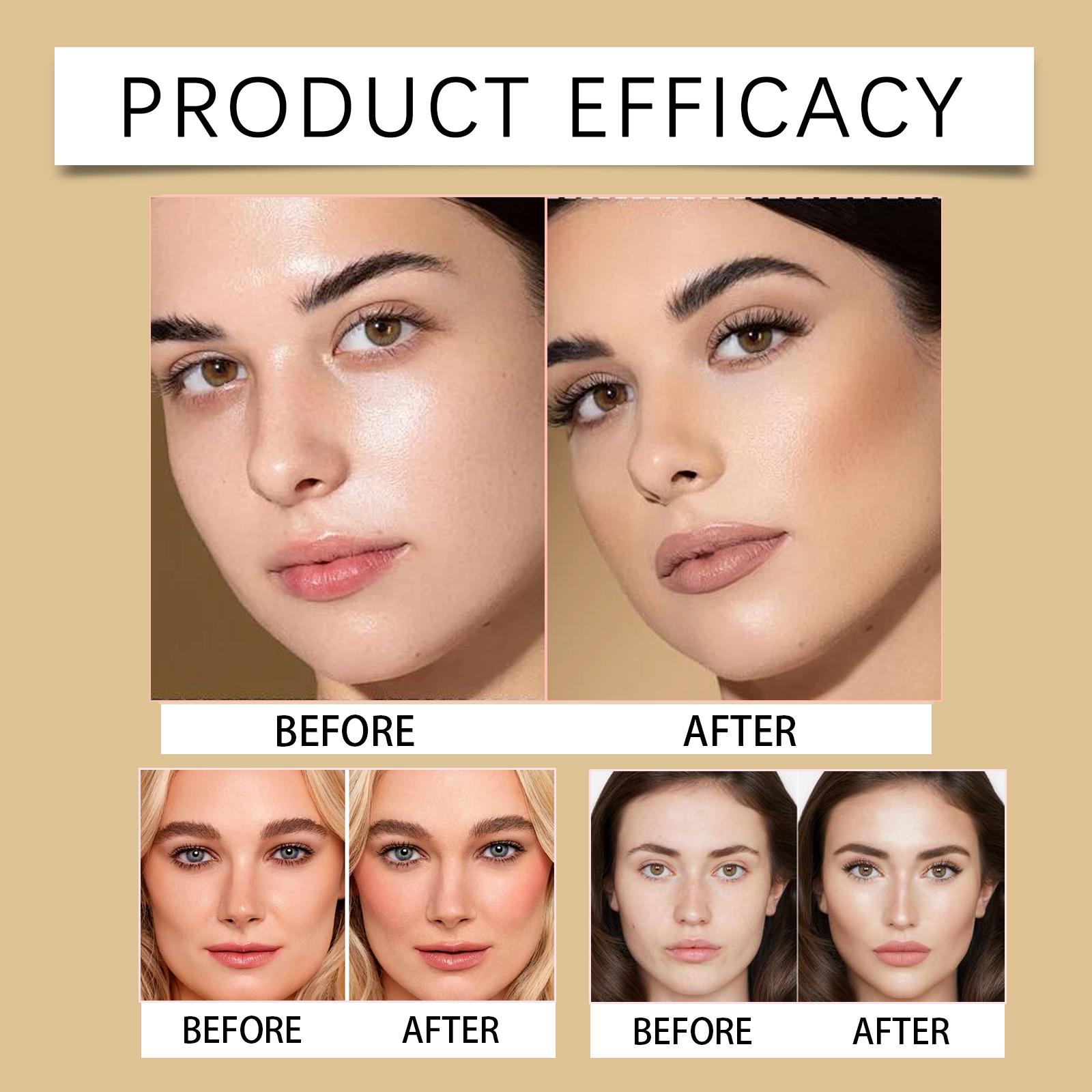 AMZ A Multi-Functional Makeup Palette Featuring Gilded Eyeshadow, Contouring, Blush, Highlighter, And Eye-Lifting