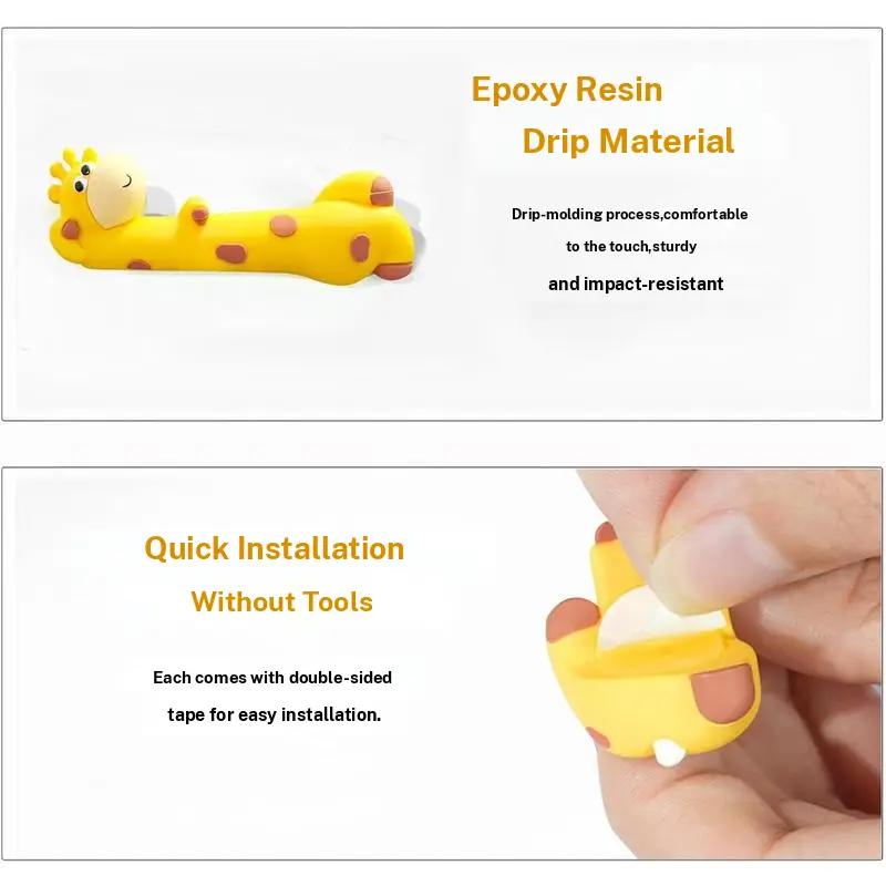 MUNBYN The Conspicuous Giraffe Mini Desk Accessories 2025 New Desk Ornaments Work Partner 4pcs/set Perfect Desktop Decorations for Computer Screens, Office, and Home Decor Black Friday Christmas Gifts MUNBYN The Conspicuous Giraffe Mini Desk Accessories 2025 New Desk Ornaments Work Partner 4pcs/set Perfect Desktop Decorations for Computer Screens, Office, and Home Decor Black Friday Christmas Gifts