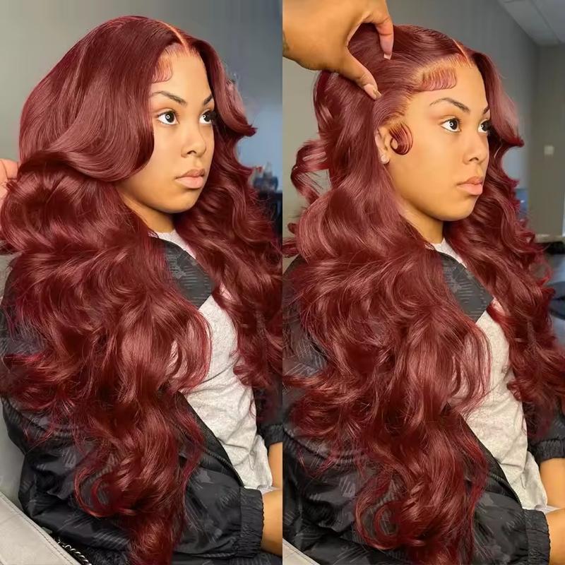 BLING HAIR Reddish Brown HD Lace Front Human Hair Wig PrePlucked 13x4 Colored Human Hair 13x6 Lace Front Wigs Body Wave Wig TikTokShopHolidayHaul