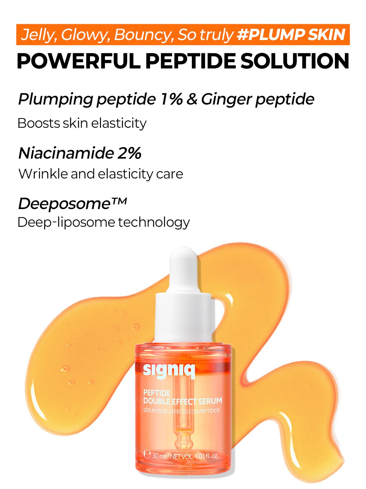 signiq official] Peptide Double Effect Serum | Shaking Jelly