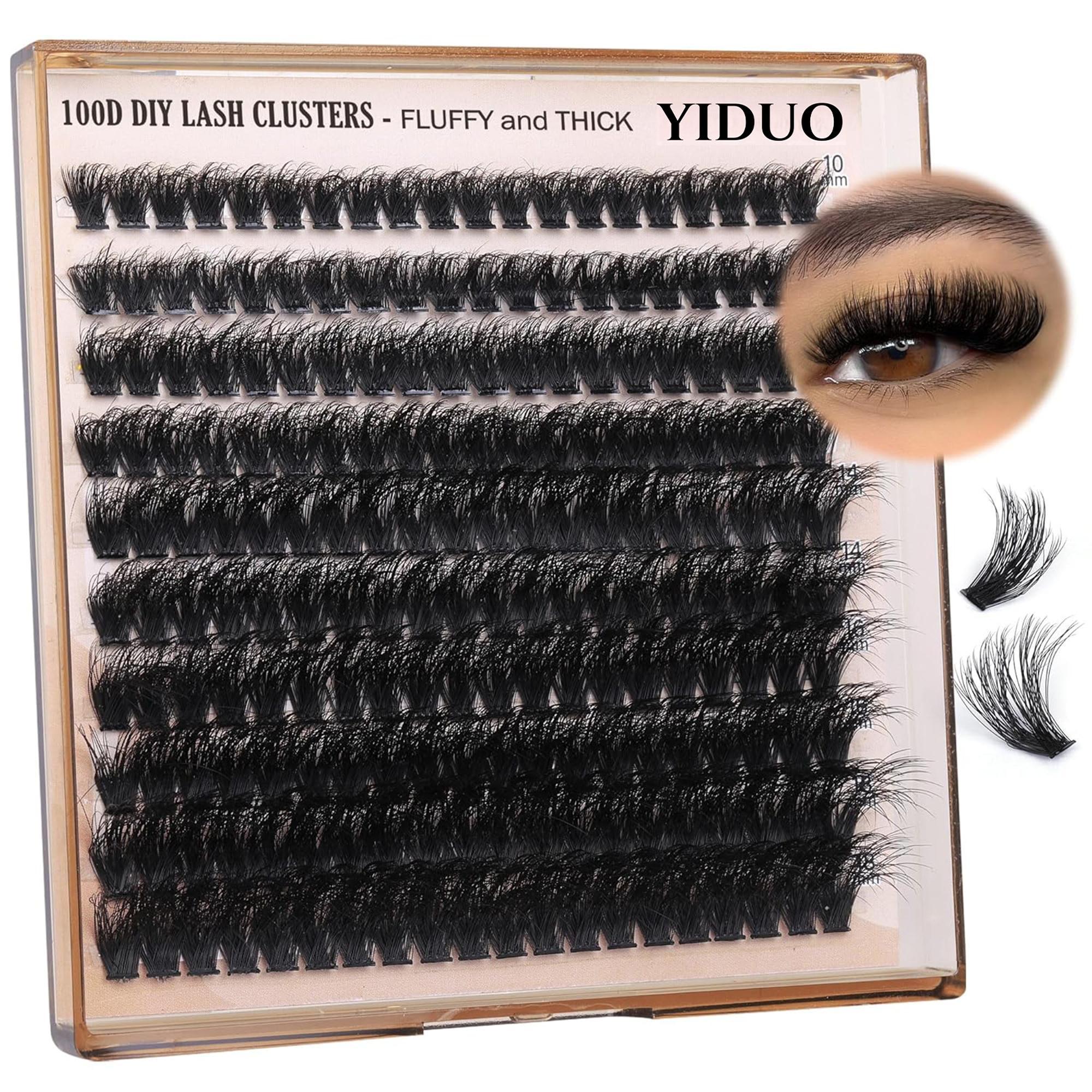 Volume Thick Lash Clusters, Fluffy Lash Clusters, 200pcs/box 10-18mm Mixed Length D Cur Lash Clusters, Wispy Individual Eyelash Extensions Clusters, DIY Volume Lash for Beginners Volume Thick Lash Clusters, Fluffy Lash Clusters, 200pcs/box 10-18mm Mixed Length D Cur Lash Clusters, Wispy Individual Eyelash Extensions Clusters, DIY Volume Lash for Beginners