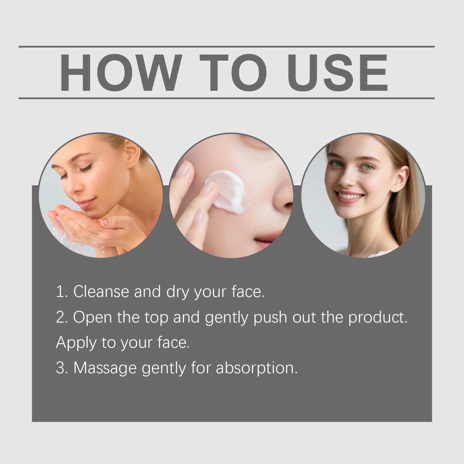 Moisturizing Face Cream, Hydrating Facial Care, Smooths Skin Texture, Enhances Elasticity, Clearer Lines, Soft & Silky Application