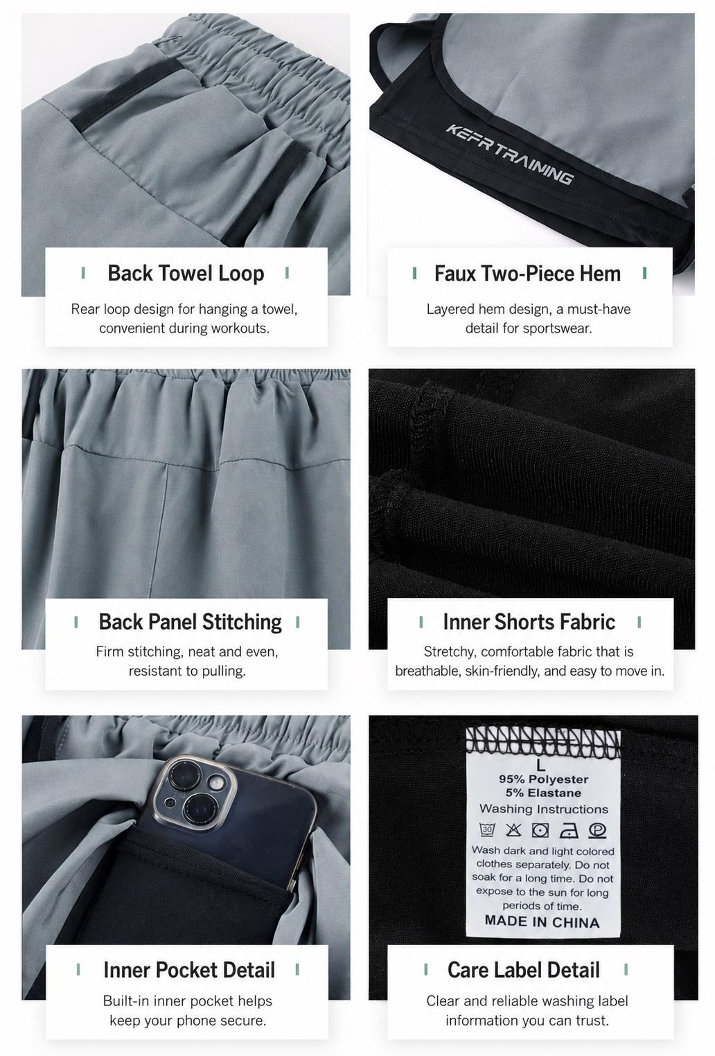 Men’s Find Peace in the Pain Graphic Print 2-in-1 Athletic Shorts, Built-in Compression Liner, Secure Inner Phone Pocket, Elastic Drawstring Waist, Quick-Dry Gym Running Training Shorts for Summer Daily Wear