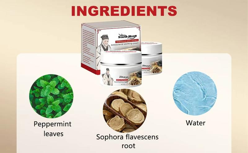 All-Natural Soothing Cream for Eczema & Psoriasis – Herbal Relief for Dry, Itchy, Sensitive Skin , Anti-Bacterial Skin Defense - Relieves Dry and Tight Skin, Soothing Skin,Hydrating