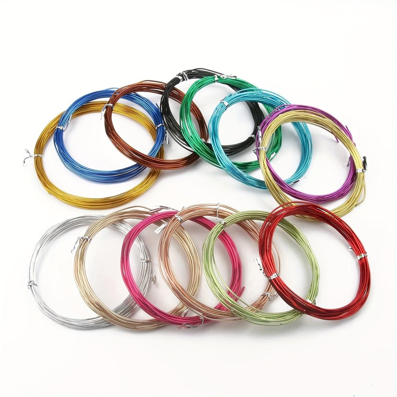 32.8 Feet 3mm Flexible Aluminum Craft Wire, Ideal for DIY Jewelry Making, Sculpting, Wreath Making, Christmas Decorations, Size 9