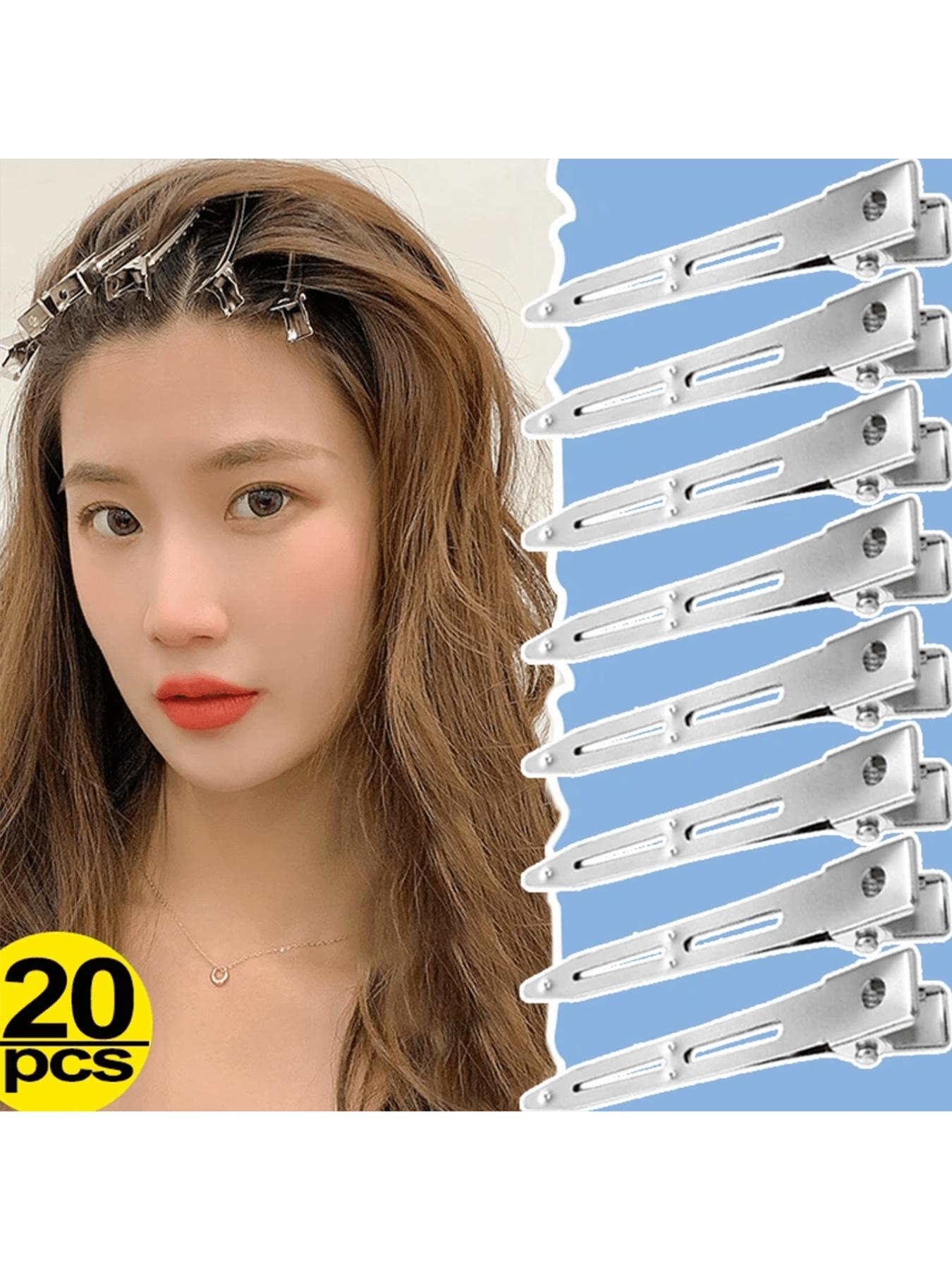 20 Pcs Hair Root Volumizing Clips, Professional Salon Styling Metal Hair Clips, DIY Hair Clamp Tools and Flat Hair Clips, Hair Accessories, Hair Styling Set, Hair Volumizer