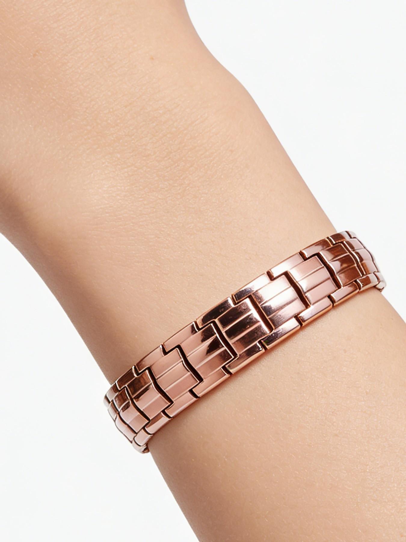 Copper Magnetic Therapy Trendy Bracelet, Fashionable Bangle | Adjustable Fit | Perfect Black Friday Christmas Thanksgiving Gift for Him/Her #Fashionweek #Health Bohemian Bracelets, Boho Style Bracelet