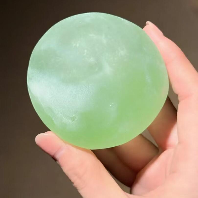 Handmade Coconut Oil Snow Mochi Squishy Ball, Moldable, Ultra Soft & Dense Texture, Stress Relief Toy for Men & Women, Soft Squeeze Squishies