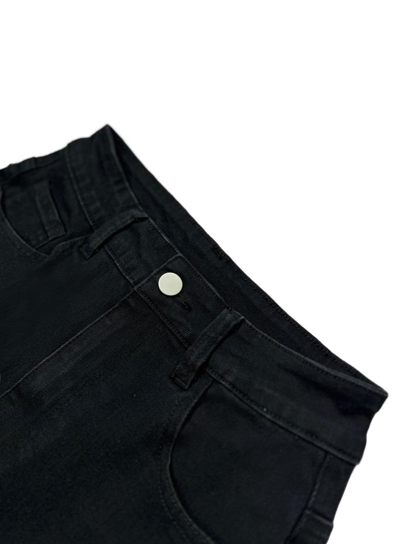 Women's High Waist Denim Jeans, Casual Comfy Denim Jeans for Daily Wear, Ladies Bottoms for All Seasons, T-Chic